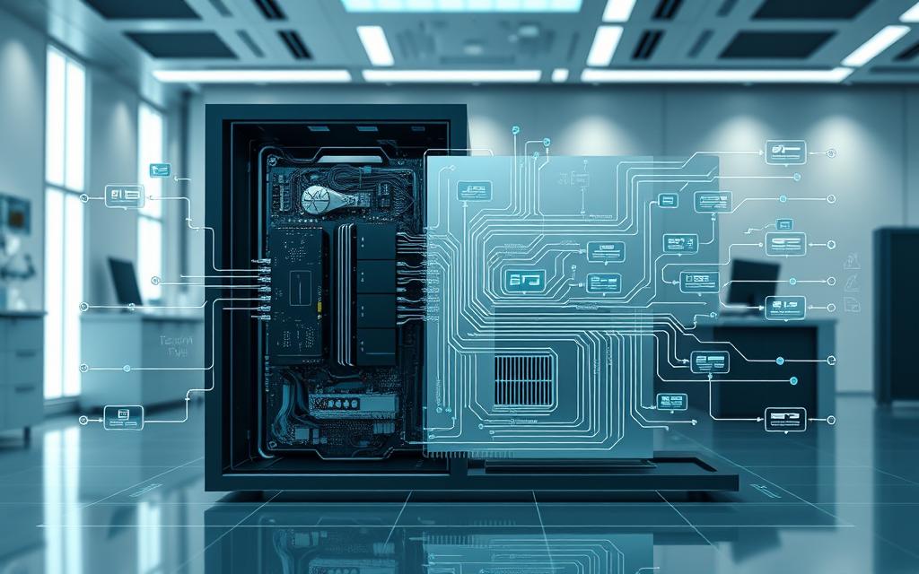 AI core components diagram