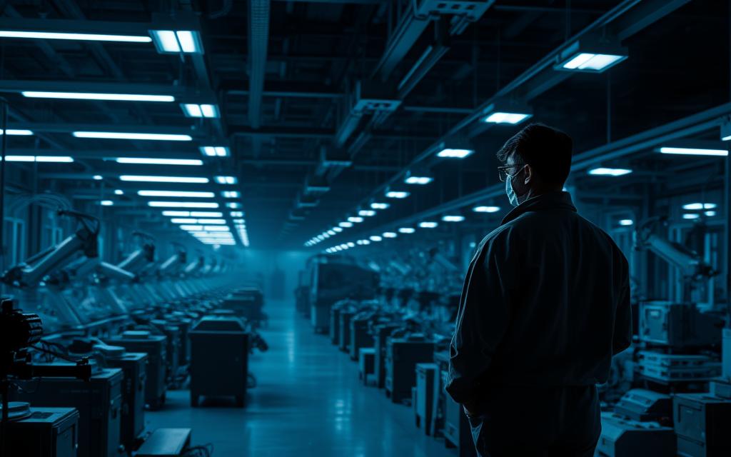 lights-out manufacturing automation