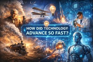 how did we advance in technology so fast